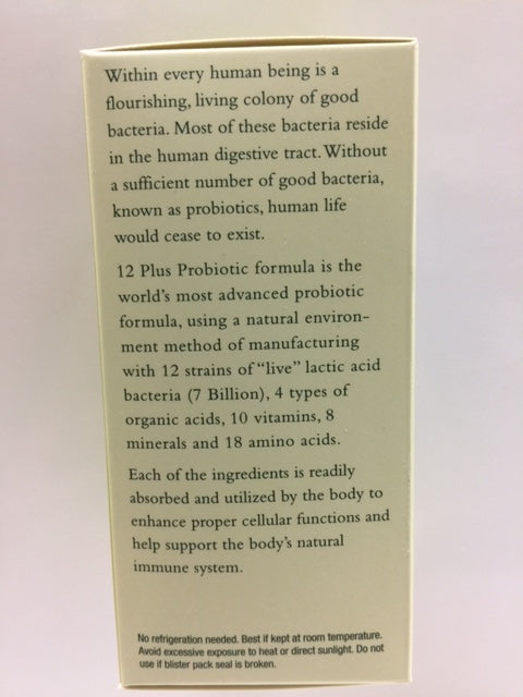 12+ Probiotic Formula