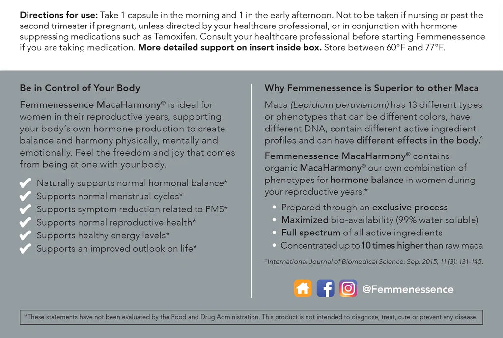 Femmenessence MacaHarmony