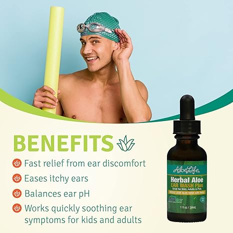 Herbal Aloe Ear Wash Plus