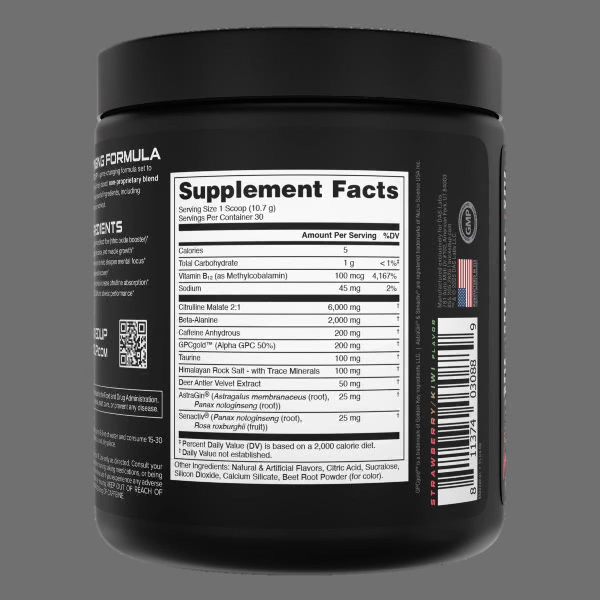 Bucked Up Pre-Workout