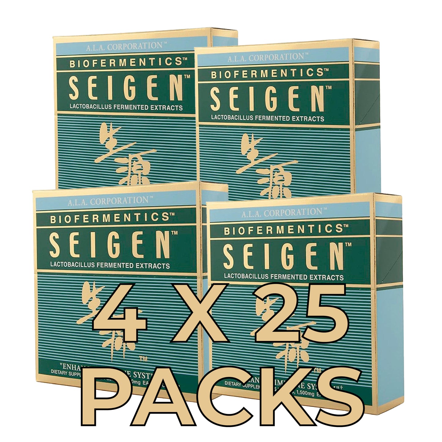 Seigen Gold - 4 x 25 Pack