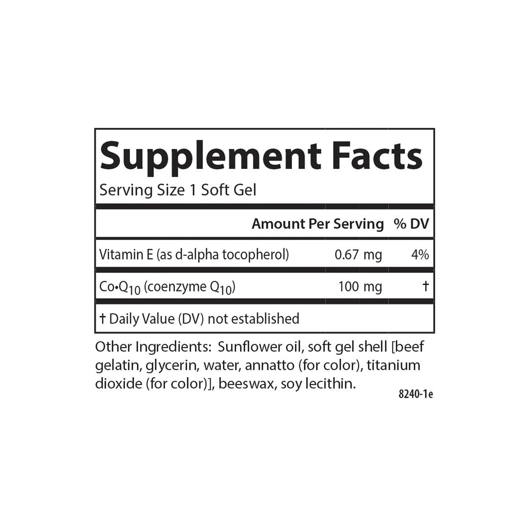 Co-Q10 100mg