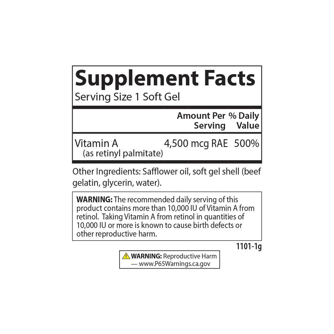 Vitamin A 15,000iu