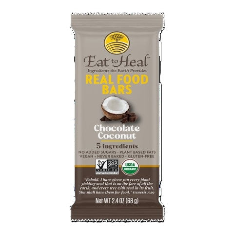 Eat To Heal Real Food Bars/Case