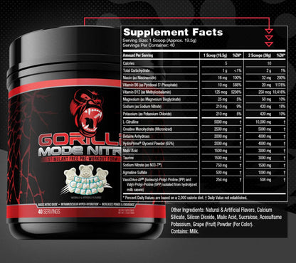 Gorilla Mode Nitric