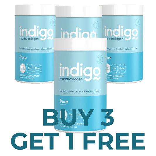 Indigo Marine Collagen Peptides  Buy 3 Get 1 Free