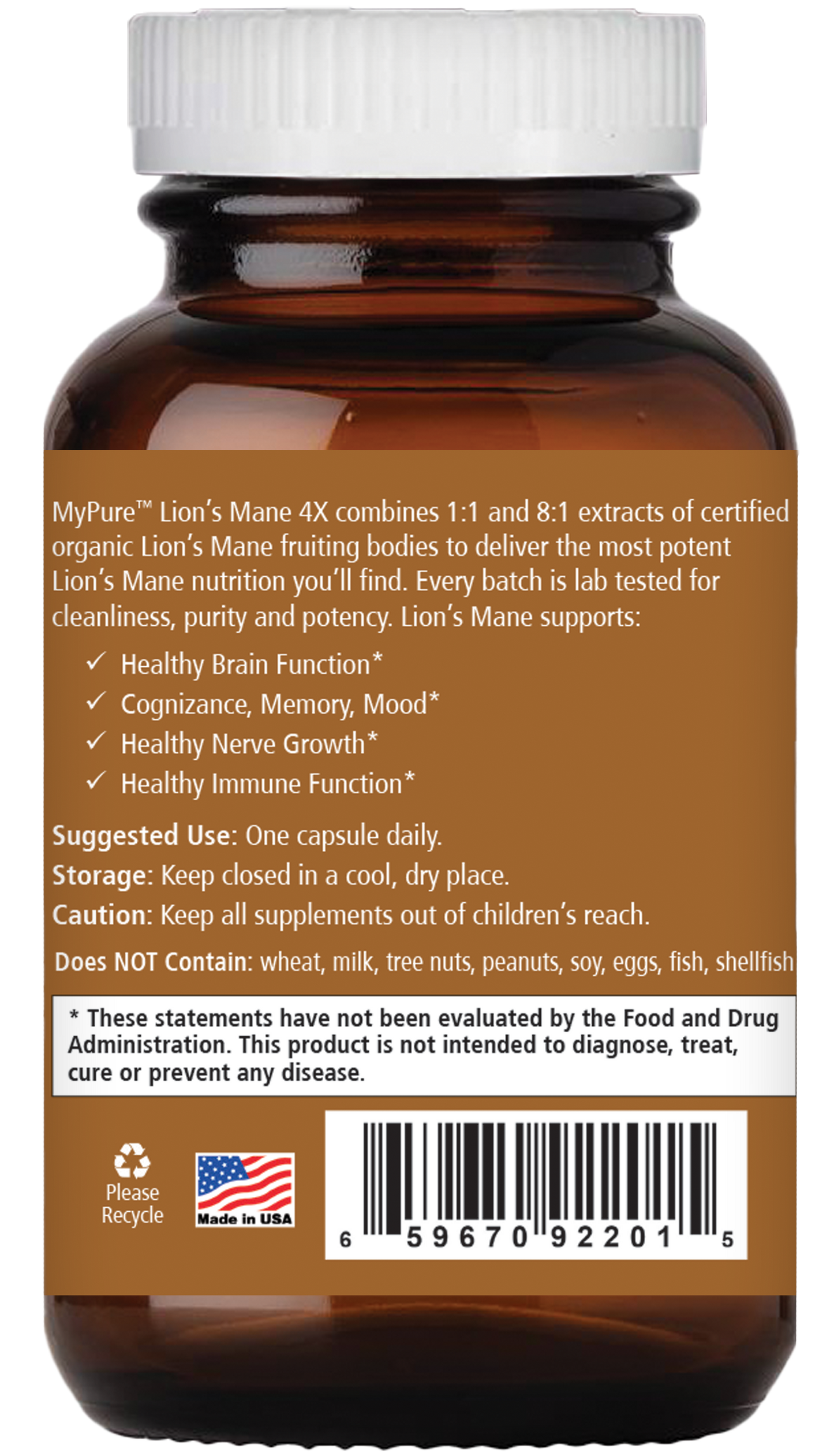 MyPure Lion's Mane 4X
