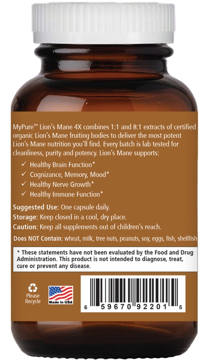 MyPure Lion's Mane 4X